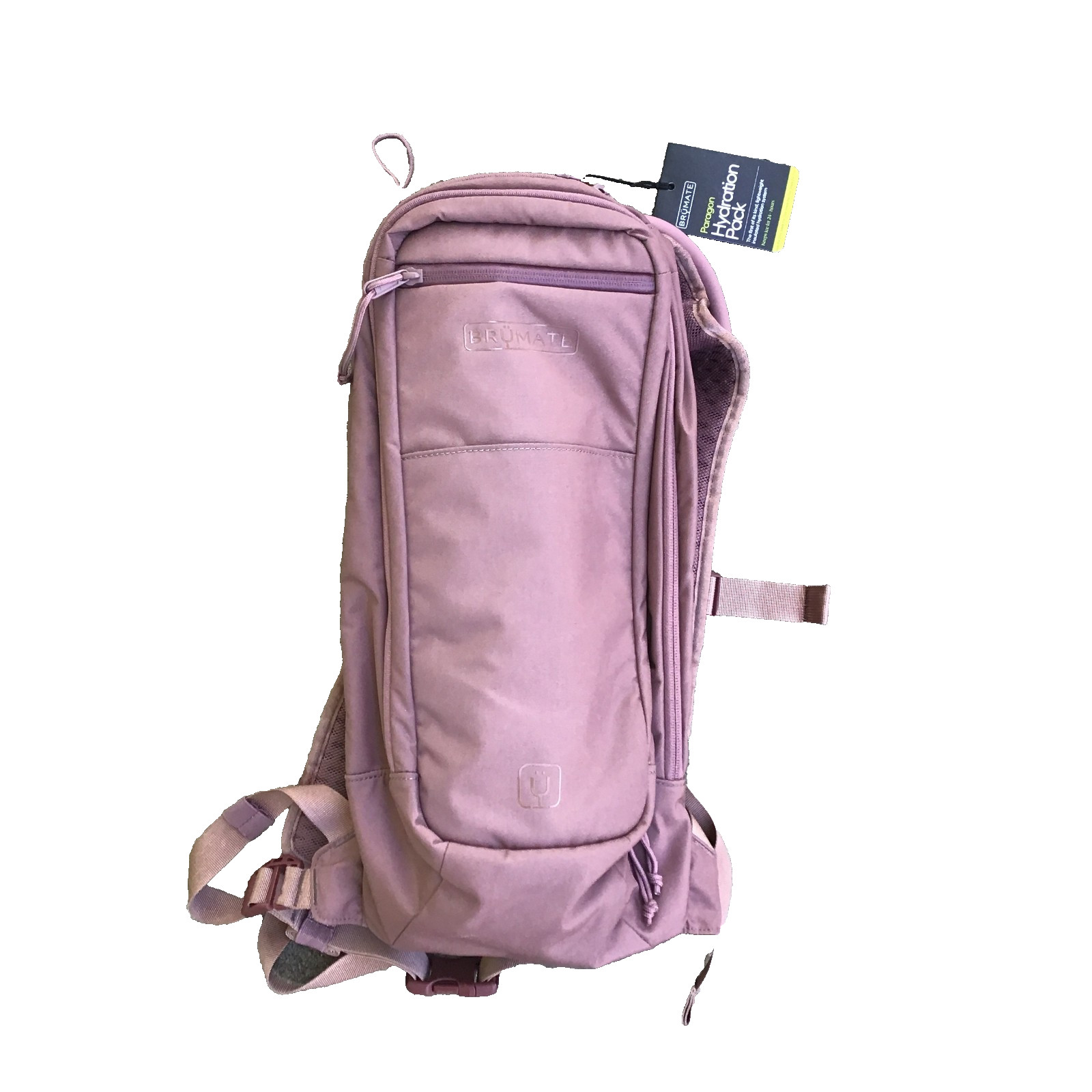 BRUMATE Paragon Hydration Pack 7.5L Rose Backpack 40oz Hydration System