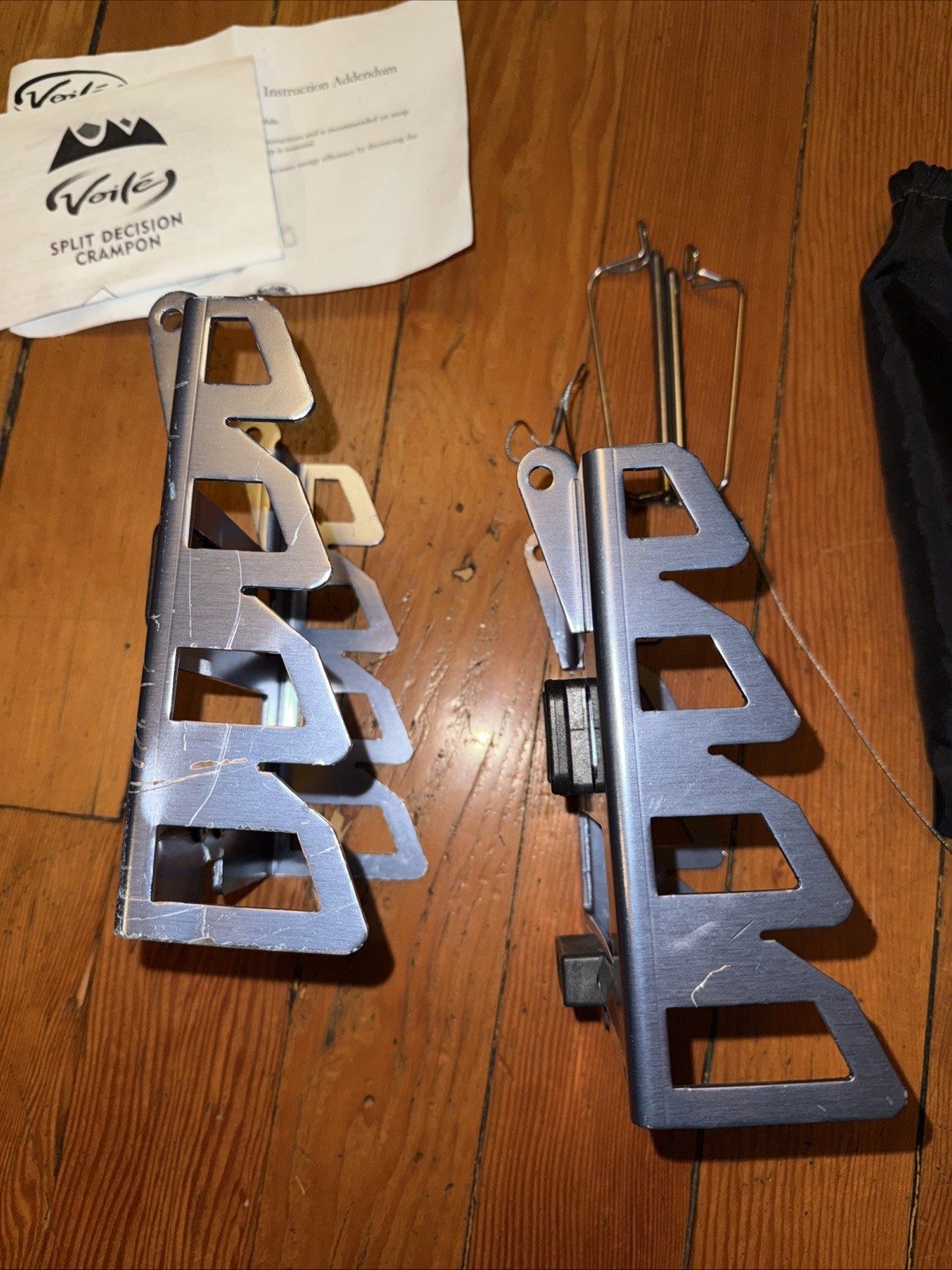 Voile Splitboard Crampons Split Decision Ice Snow
