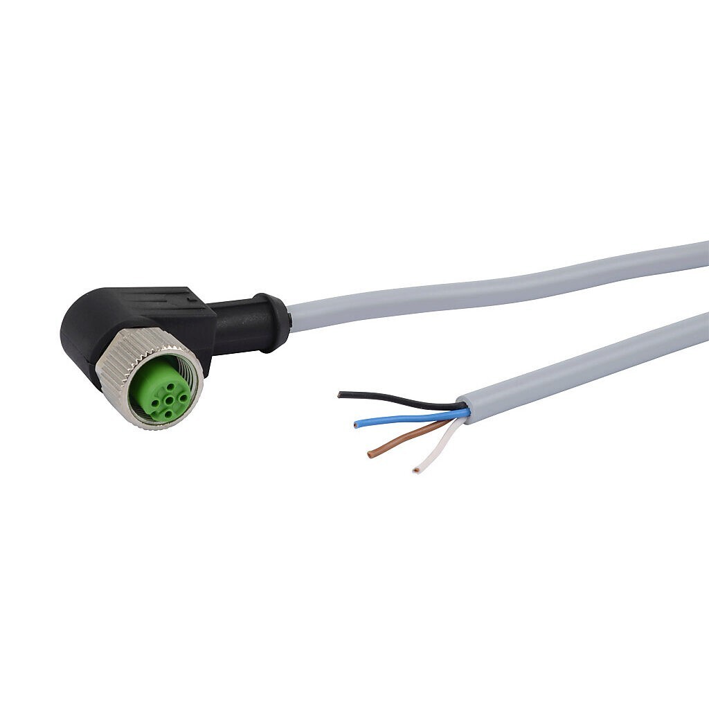 Murr Elektronik connection cable M12 axial female to pigtail 4-pole PVC jacket