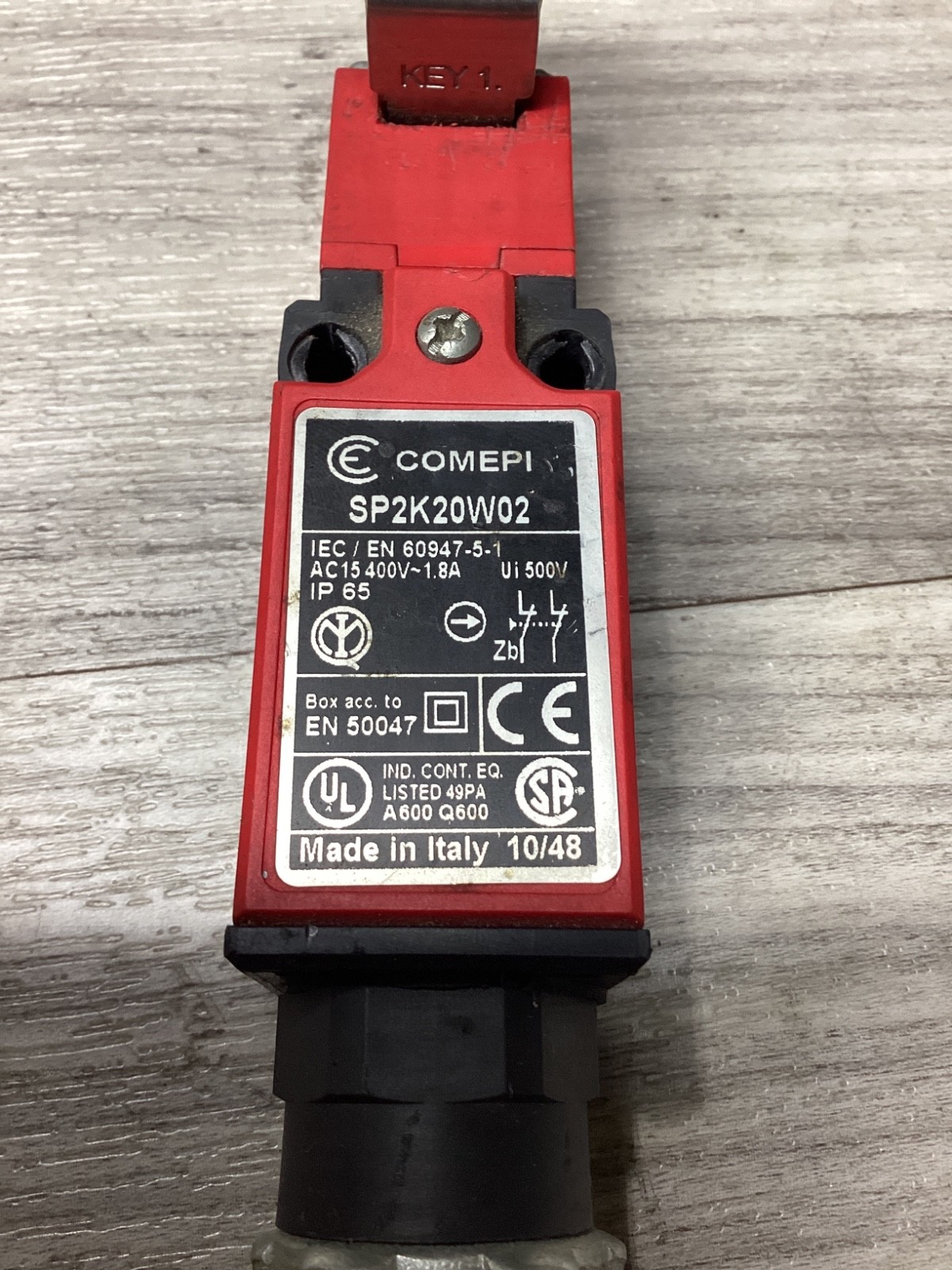COMEPI SP2K20W02 LIMIT SWITCH #100N72