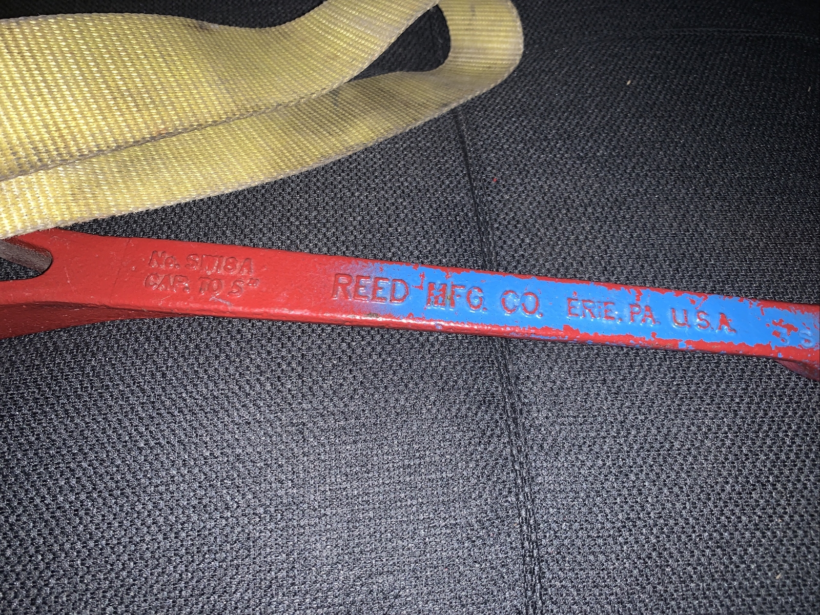 Reed Tool SW18A Strap Wrench, Pipe Capacity 1 - 5-Inch - 2249