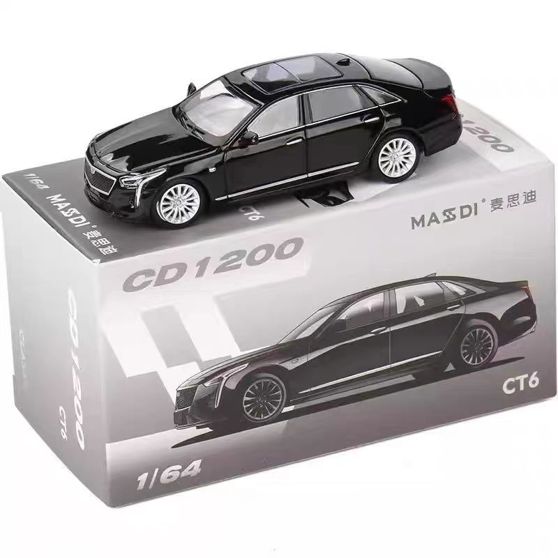MASDI 1:64 CT6 Alloy car Model Collectible Ornament Gift toy