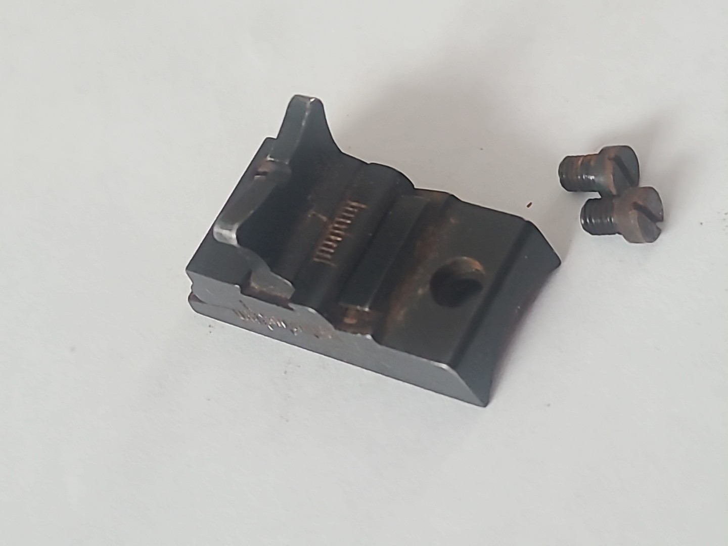 Knight LK-93 Inline Muzzleloader Adjustable Rear Sight + mounting Screws METAL