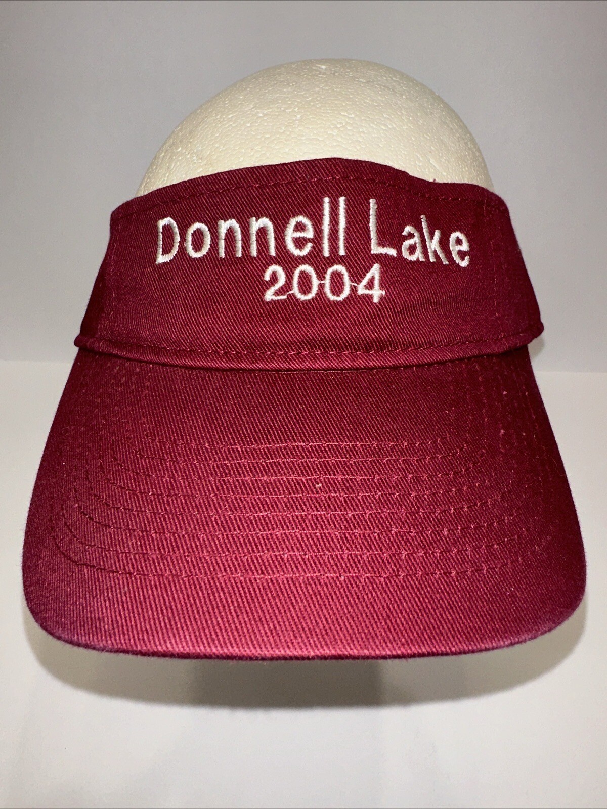 Donnell Lake 2004 Maroon Visor Hook Loop