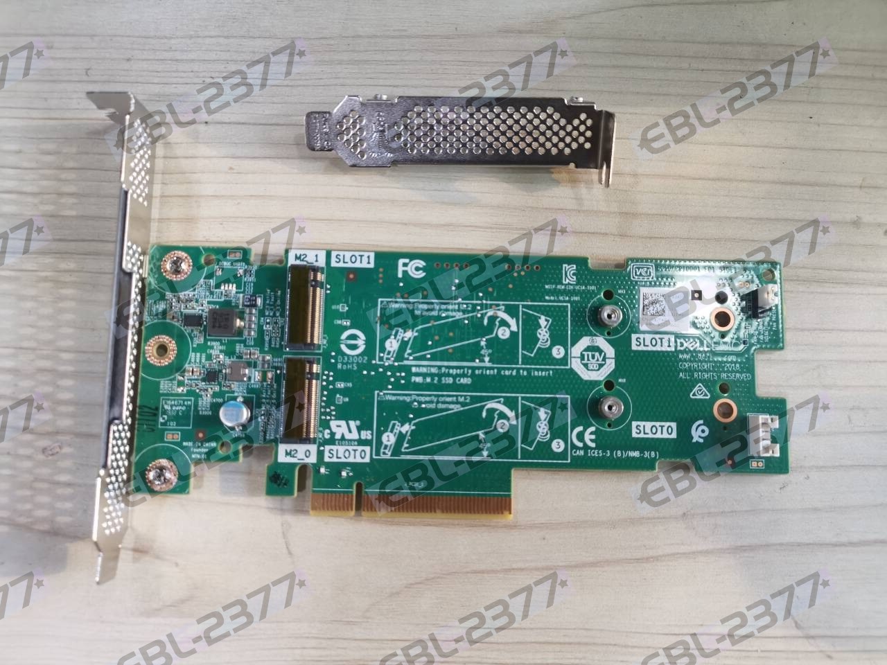 Geniune Dell BOSS -S1 Network Controller Card PCIe 2x M.2 Slots High+Low Bracket