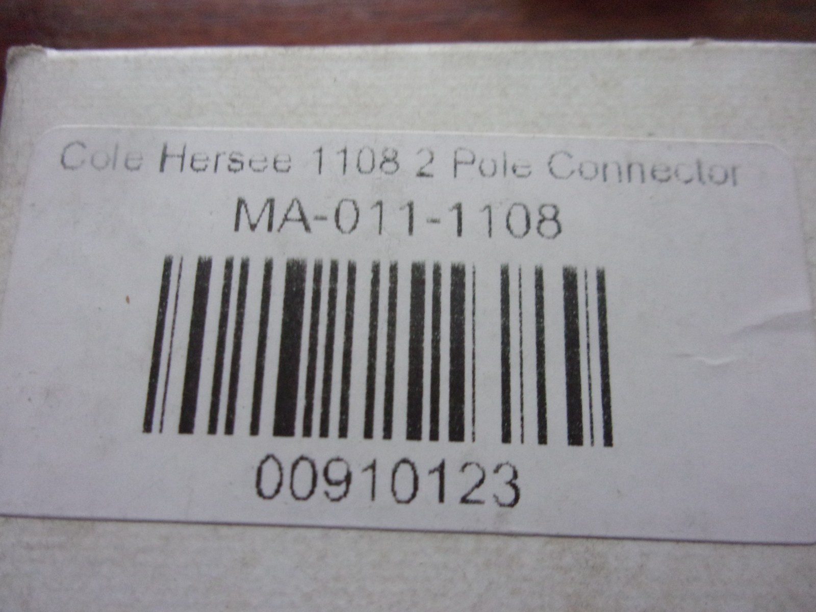 Cole Hersee 1108 2 Pole Connector
