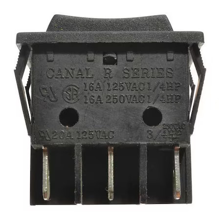 Dayton Ec-24 Rocker Switch, For Use With Mfr. Model Number: Ec-24