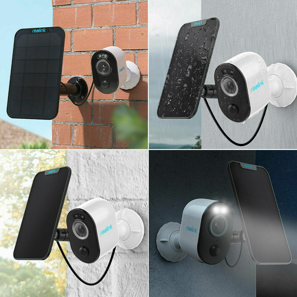 Reolink 5MP Wireless WiFi Security Camera Battery Powered 2.4/5GHz + Solar Panel