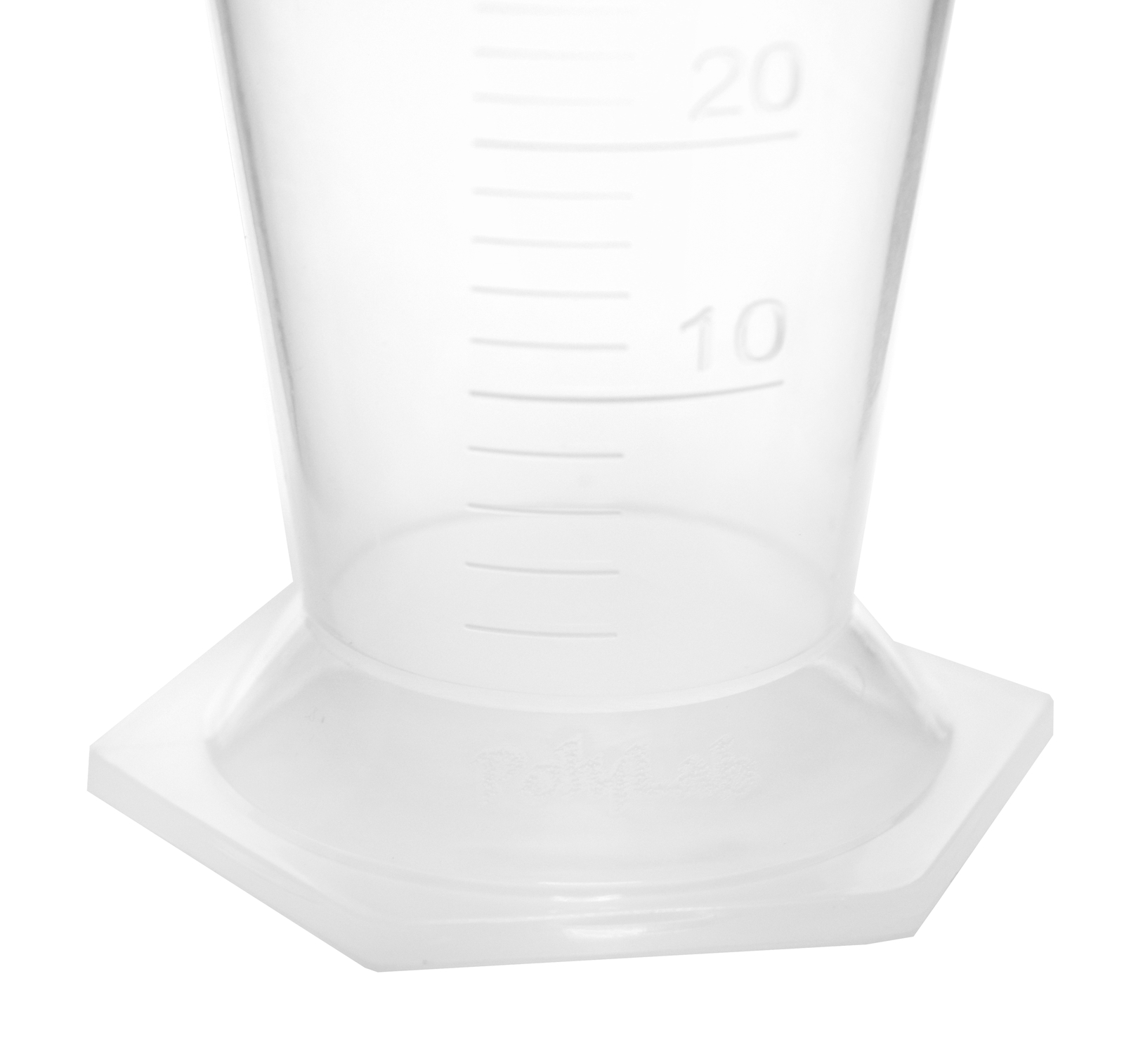 Conical Measure, 50ml - Polypropylene Plastic, Translucent - Eisco Labs