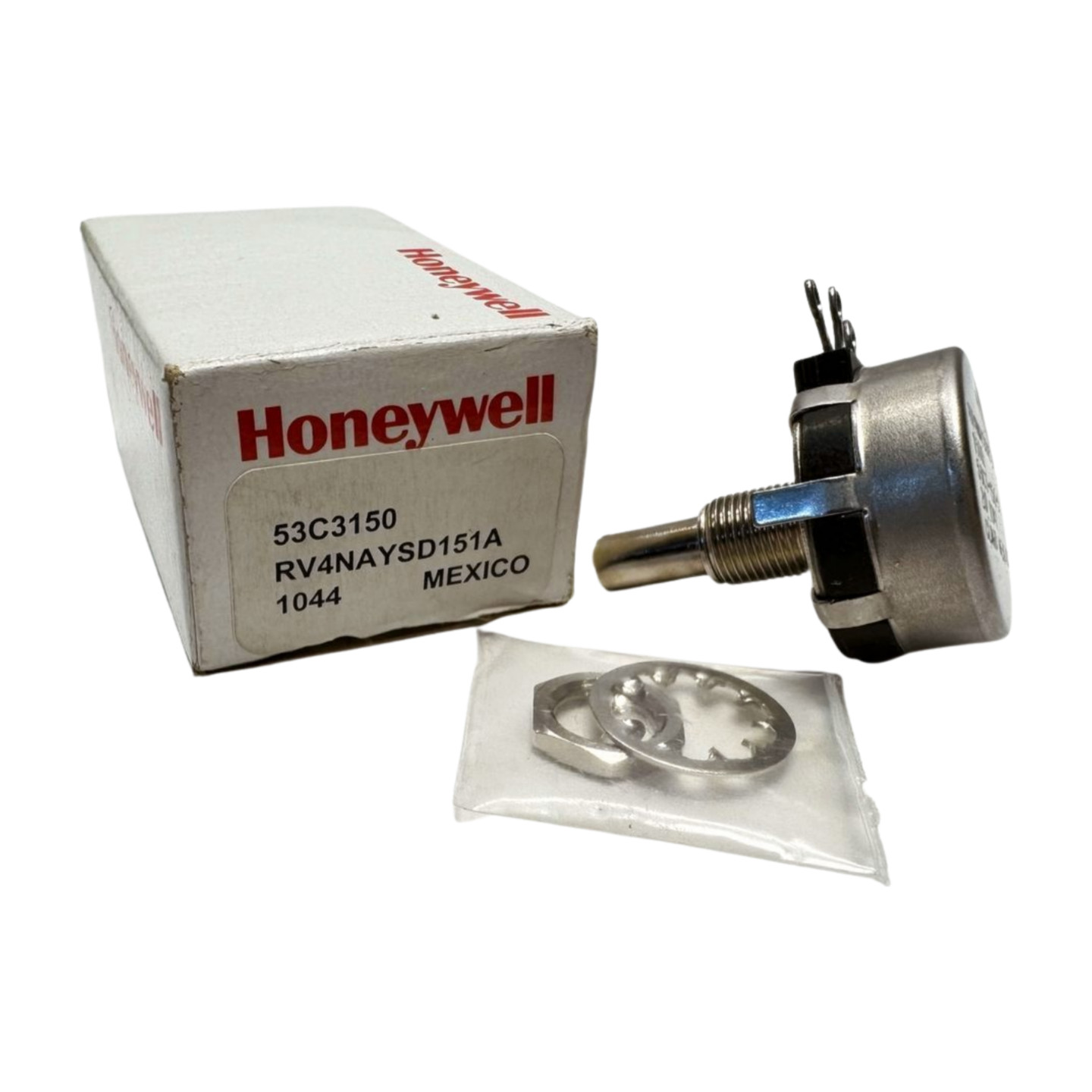 Honeywell 53C3150 Micro Switch Potentiometer, RV4NAYSD151A, 1044, 53C3-150-S