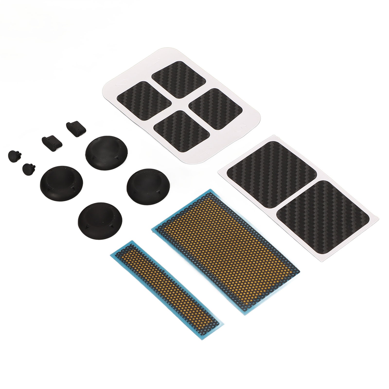 Game Console Protection Kit Stickers Dust Screen Dust Plug Joystick Cap Game