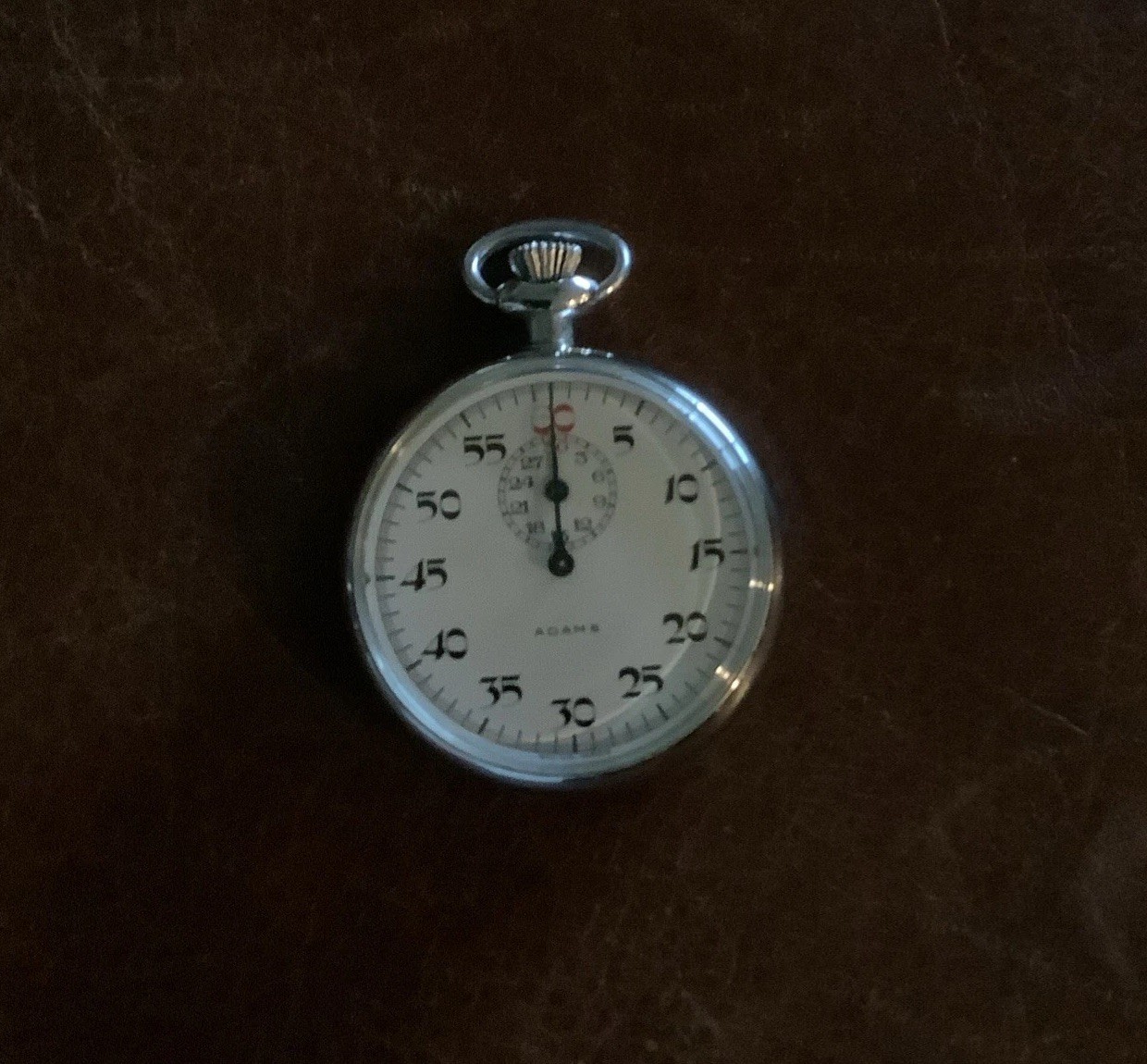 Vintage Adams Stopwatch FOR PARTS OR REPAIR