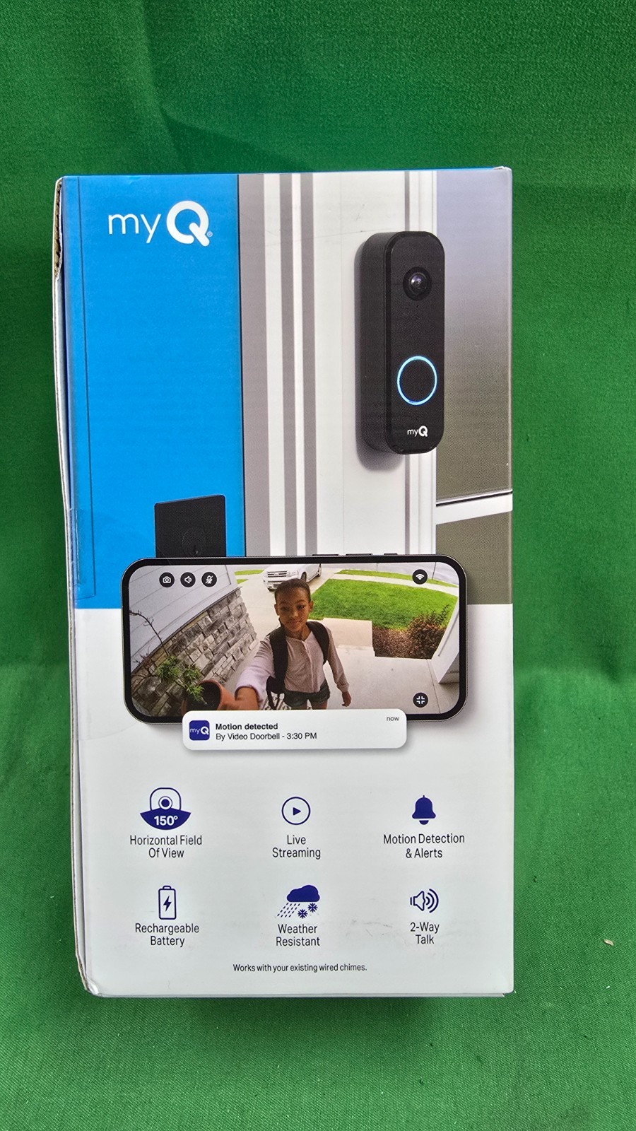 CHAMBERLAIN myQ Video Doorbell NEW (E3)