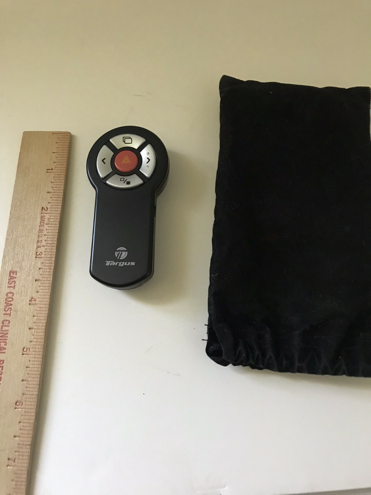 Targus AMP03US 5 Buttons Laser Pointer USB Presenter Missing transmitter w/ Case