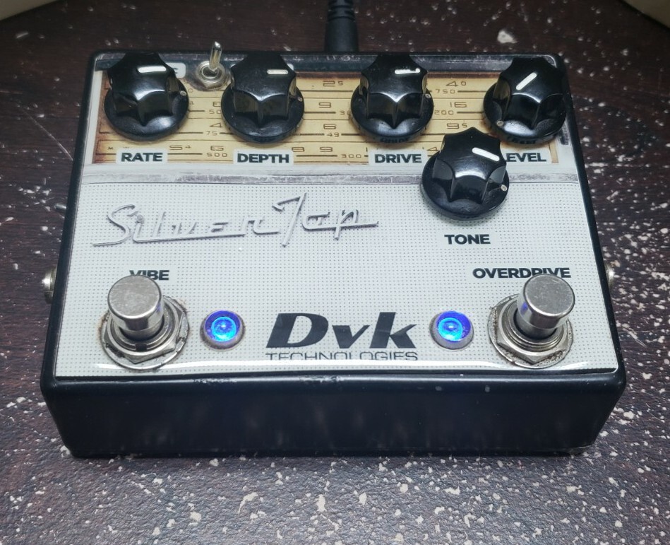Rare DVK Silvertap Effects Pedal overdrive and more