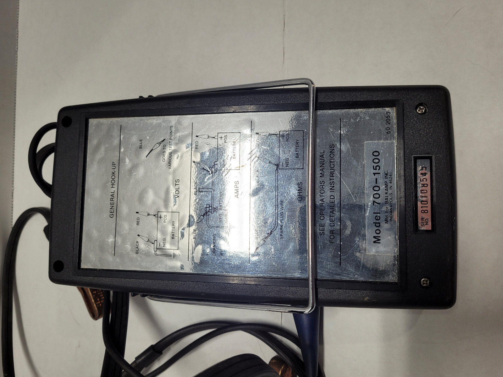 NAPA BALKAMP 700-1500 ENGINE SYSTEMS ANALYZER MICROPROCESSOR DIGITAL