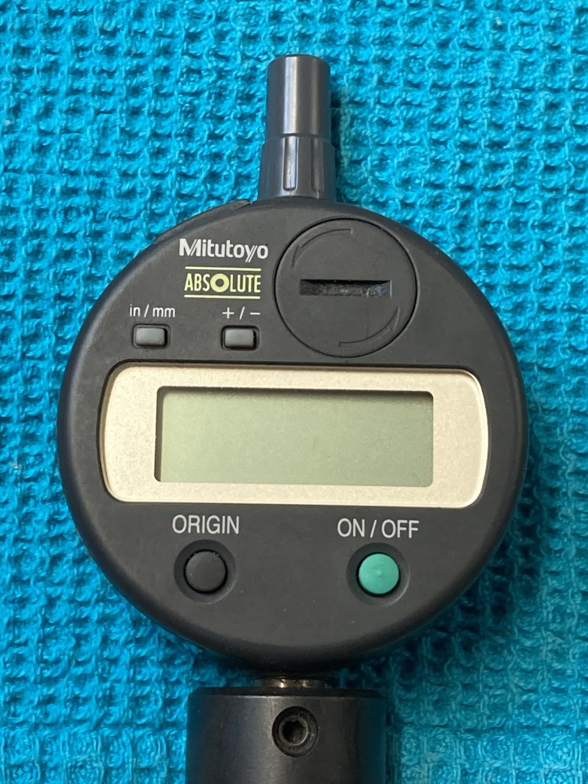 MITUTOYO 543-683B, Model ID-S1012EB Digital indicator Absolute With Case