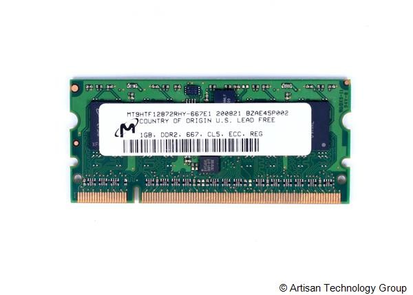 Micron Technology MT9HTF12872RHY-667E1 DDR2 SDRAM SORDIMM Memory Module