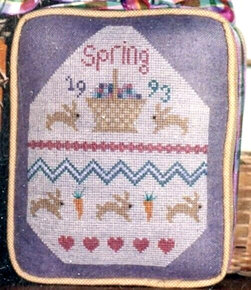 Ewe & Eye & Friends SPRING EGG Cross Stitch Chart Only HTF ~ spring / Easter