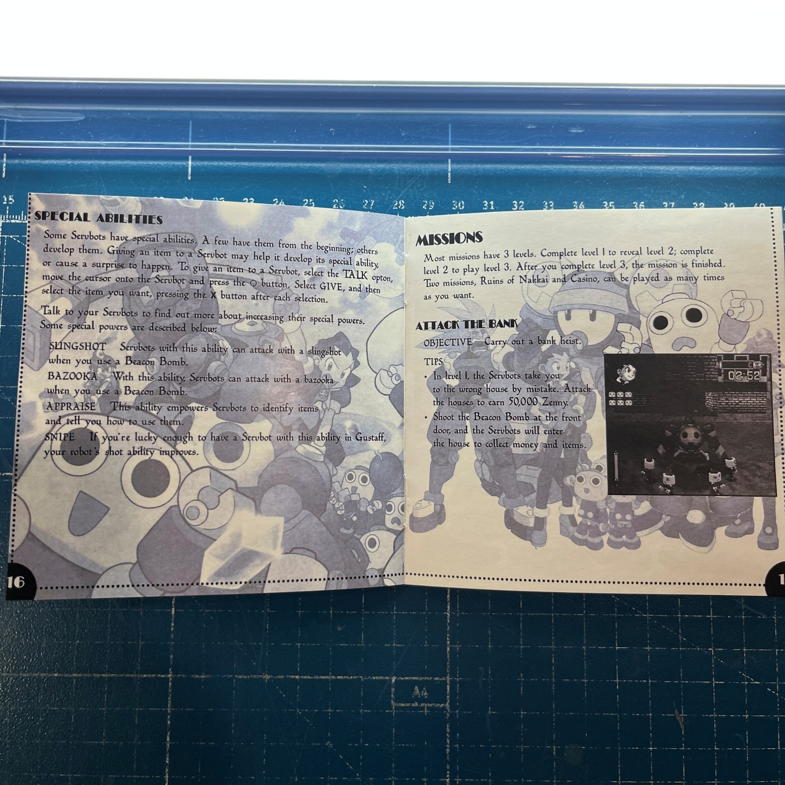 Replacement Manual for - Tron Bonne - Sony PS1 Instruction Booklet