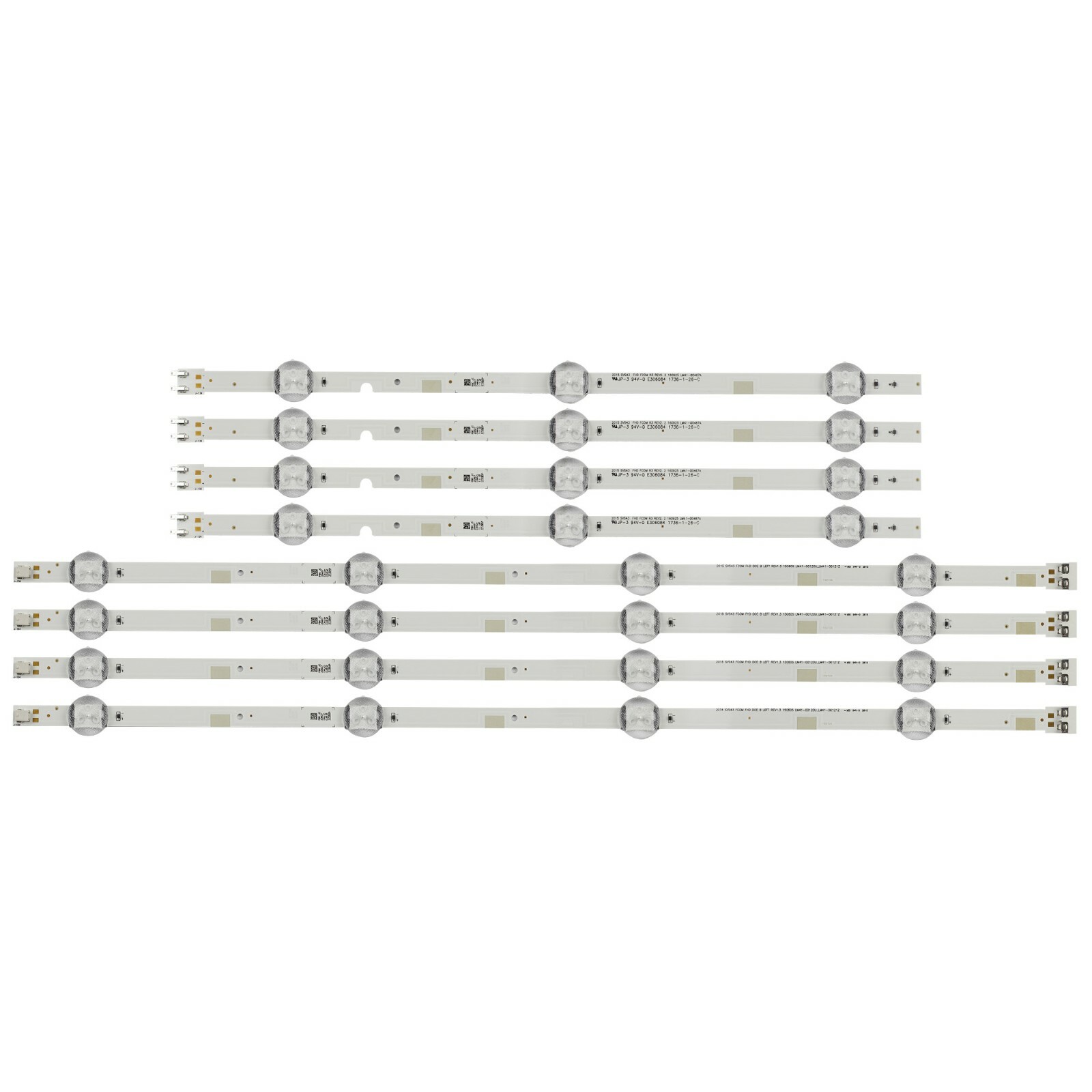 1Set LED Backlight Strips For Samsung UN43J5290AF UN43J5290AG UN43J5290AH