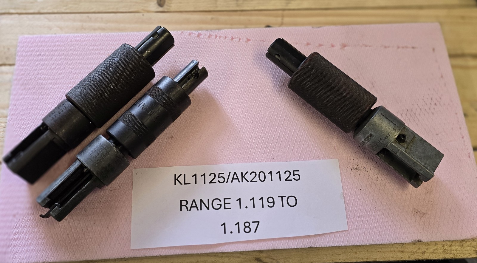 Sunnen KL1125 AY201125 Mandrel Range 1.119 to 1.187