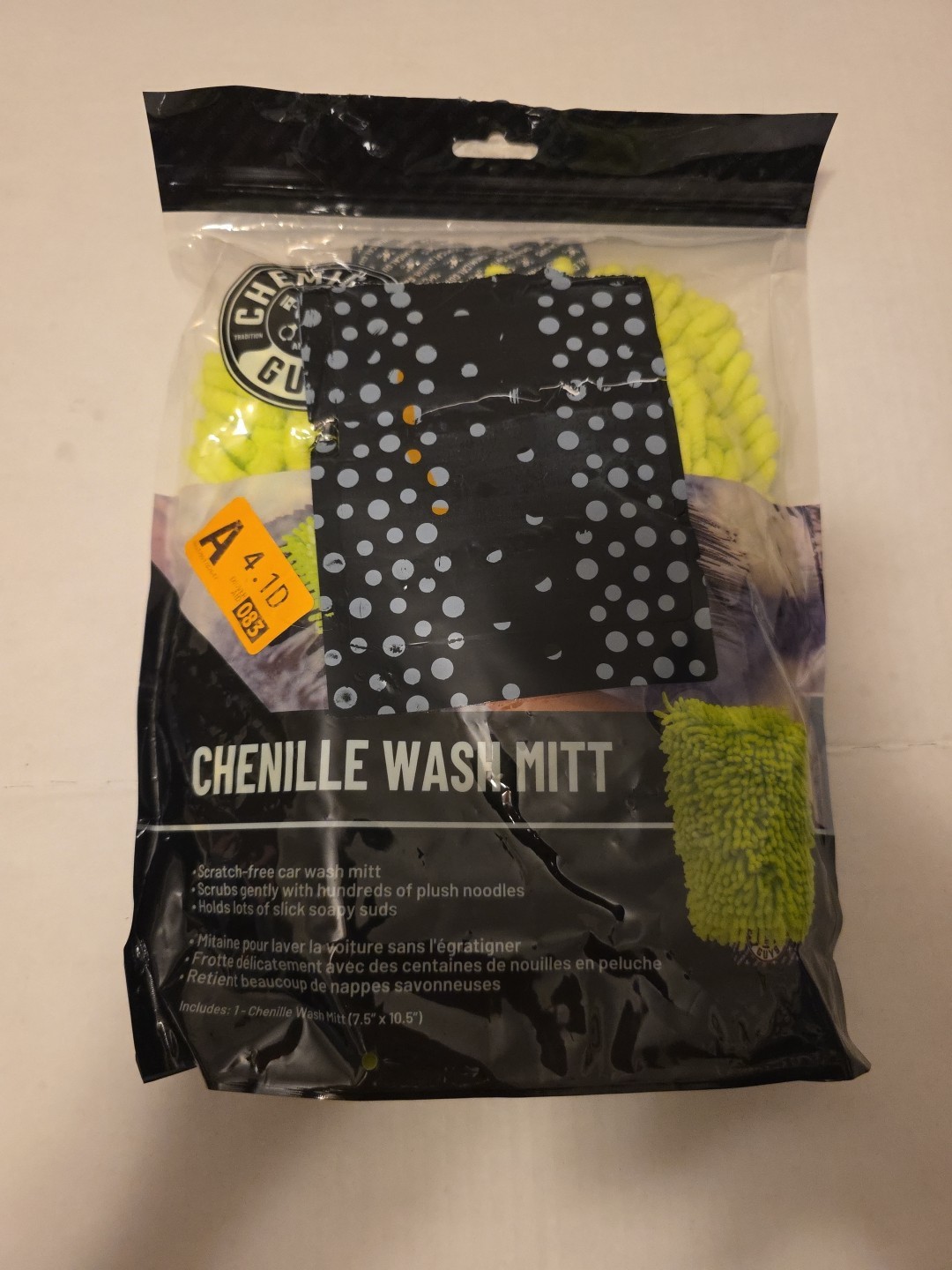 Chemical Guys MIC493 - Chenille Microfiber Premium Scratch-Free Wash Mitt