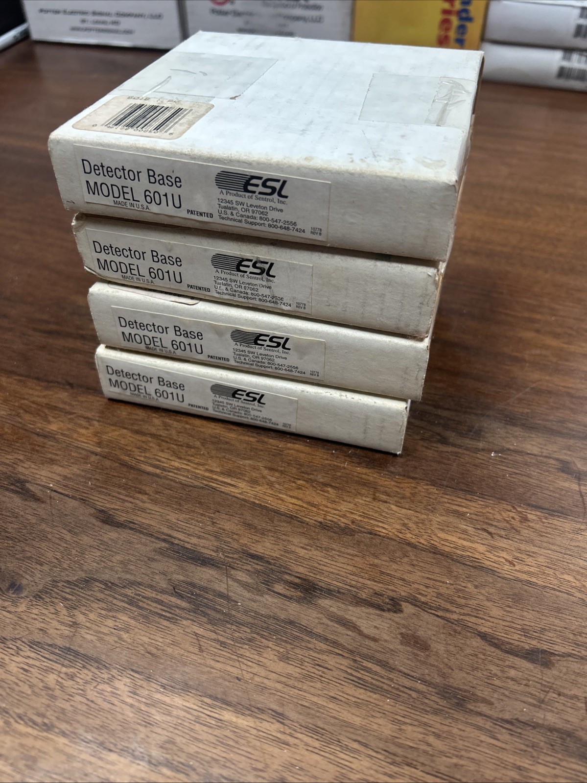 ESL Sentrol 601U Smoke Detector Base NEW SEALED C-6