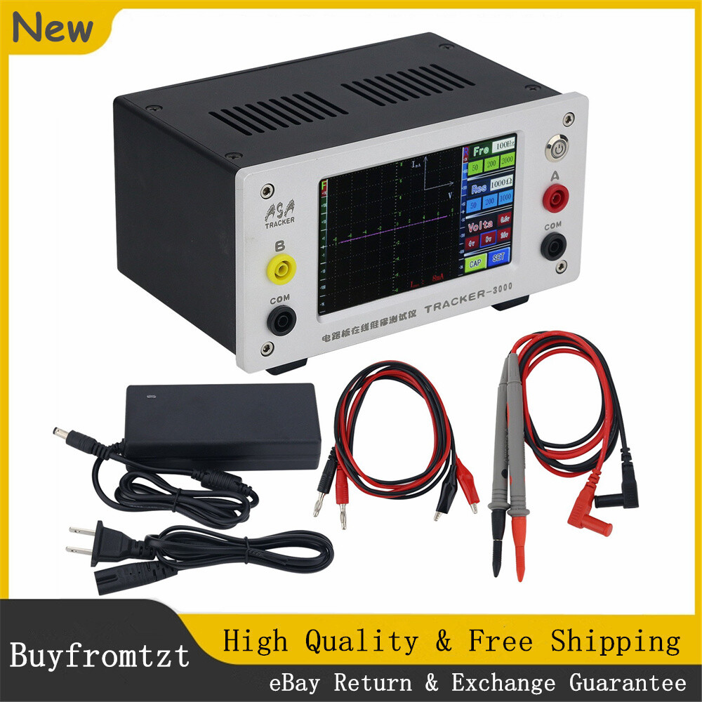 TRACKER-3000 Circuit Board VI Curve Tester with LCD Touch Screen Aluminum Shell