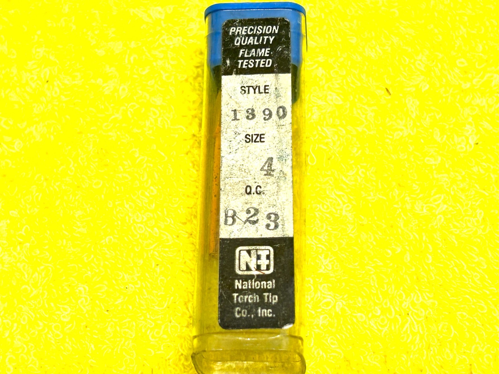 NATIONAL TORCH TIP 1390 SIZE 4 BRAZING / WELDING