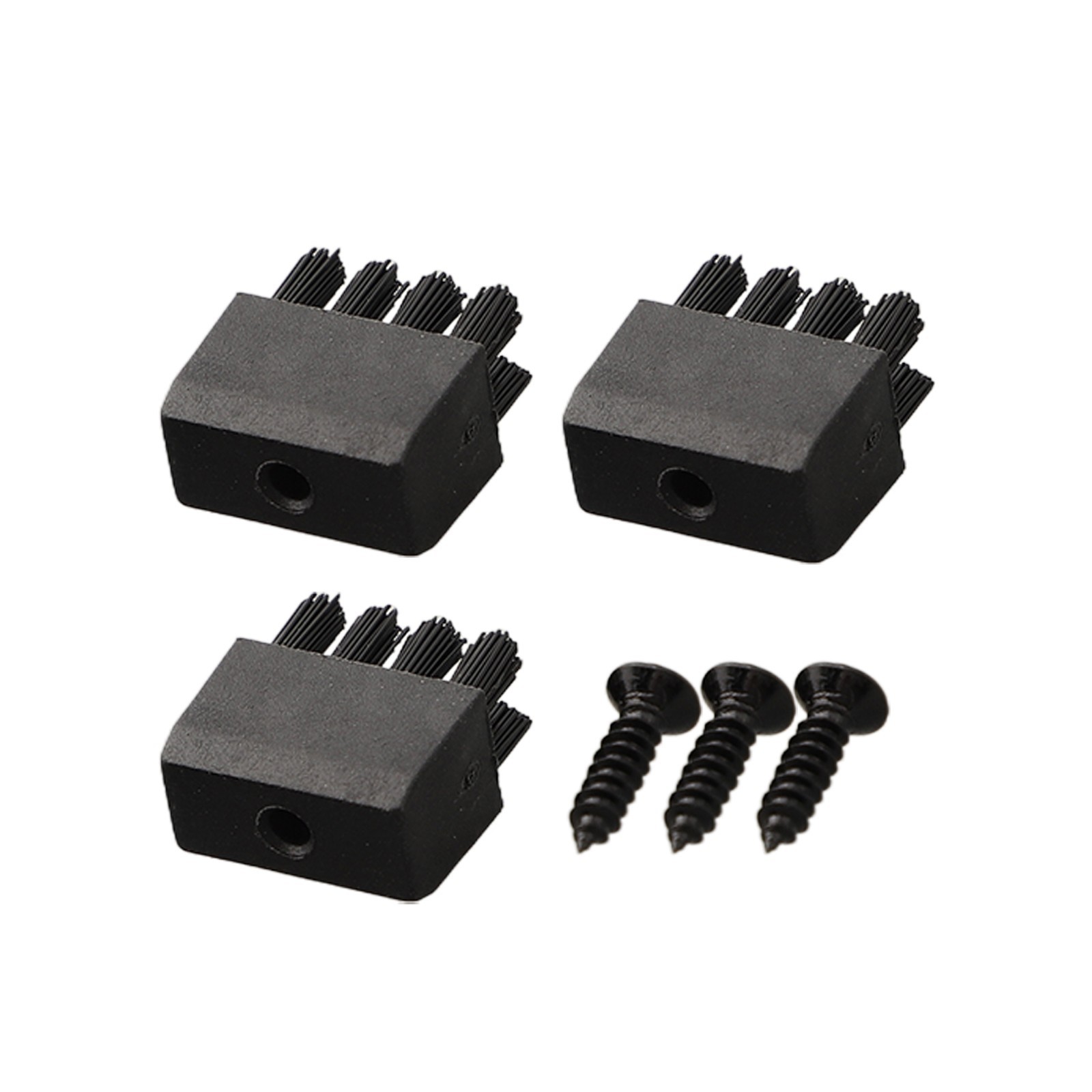 3pcs Replacement Brushes With ScrewsFor Hostage Arrow Rest Bow Brush Set