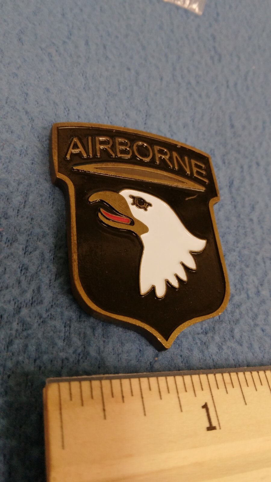 AIRBORNE CHALLENGE COIN - FOR EXCELLENCE - ASSISTANT DIVISION COMMANDER