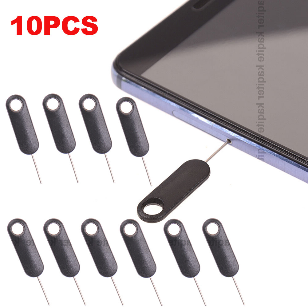 10PACK - SIM Card Tray Remover Eject Needle Tool Key Pin Universal Ejector Open