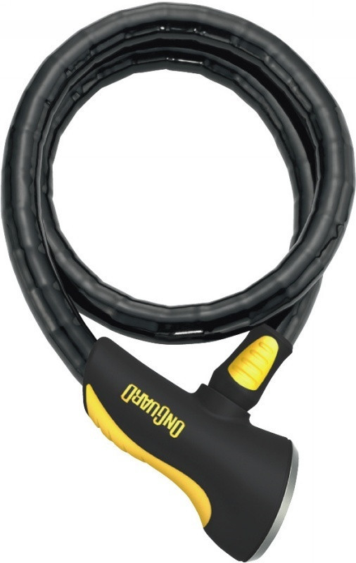 OnGuard Rottweiler 8026 Armored Cable Bike Key Lock 100cm x 20mm 3'-3" x 0.79"HD