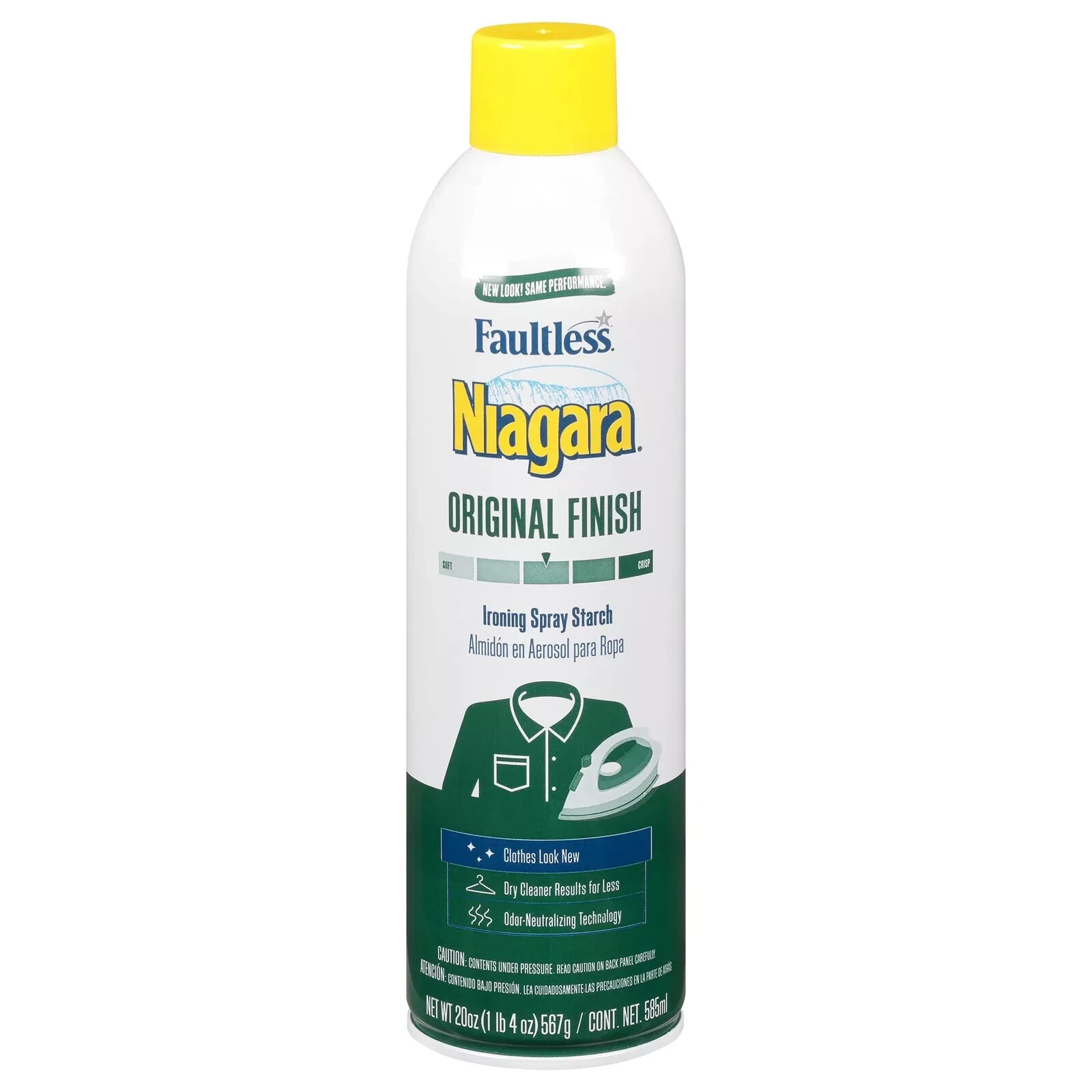 Niagara Ironing Spray Starch Original Finish 20 oz