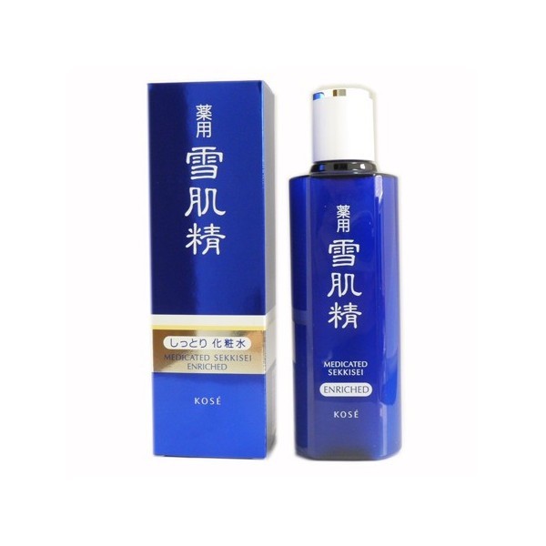 KOSE Medicated Sekkisei Lotion Enriched 200ml Made in Japan US SELLER