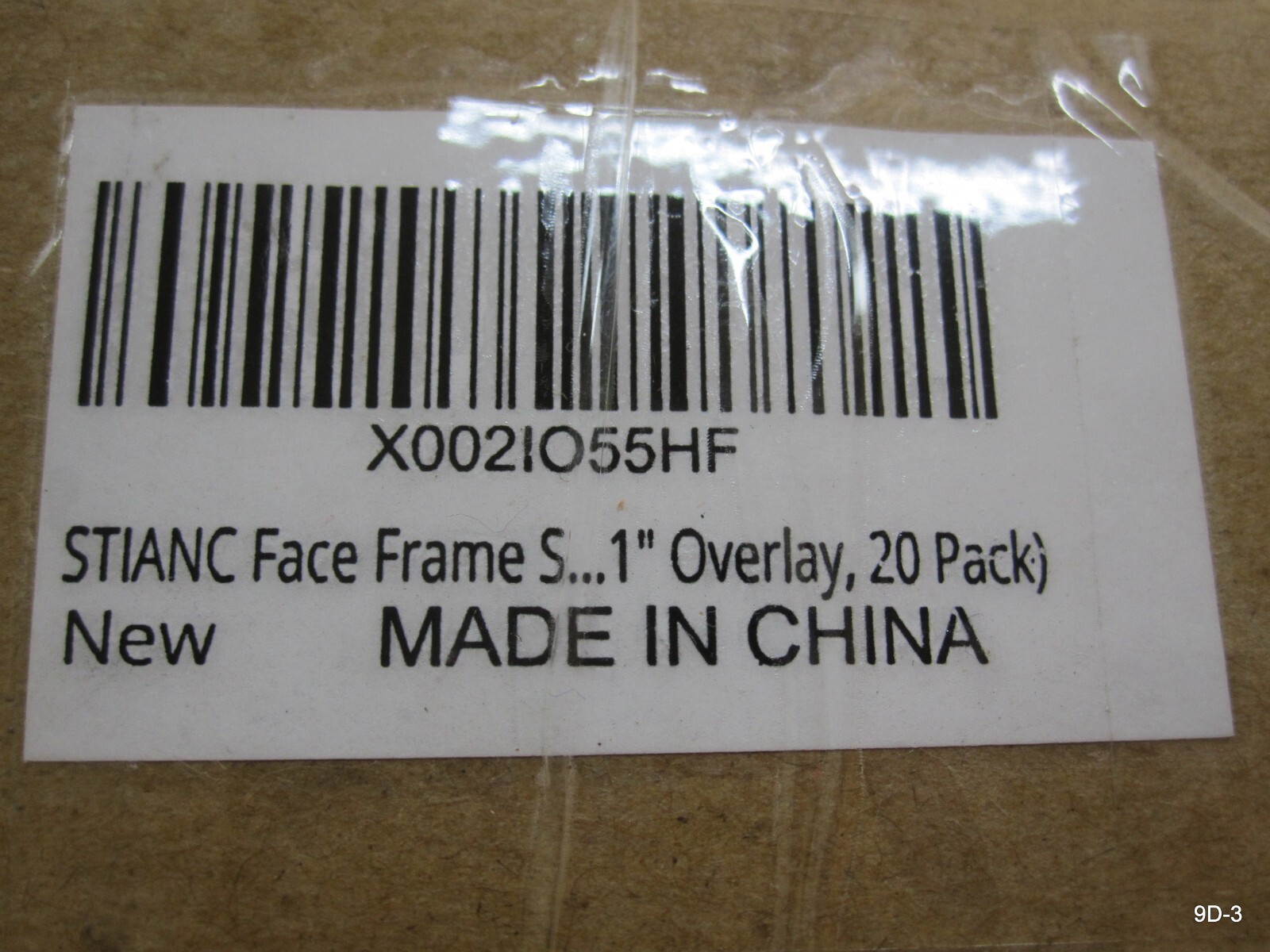 20Pcs STIANC Face Frame Soft Close 105° Compact Kitchen Cabinet Hinge 1" Overlay