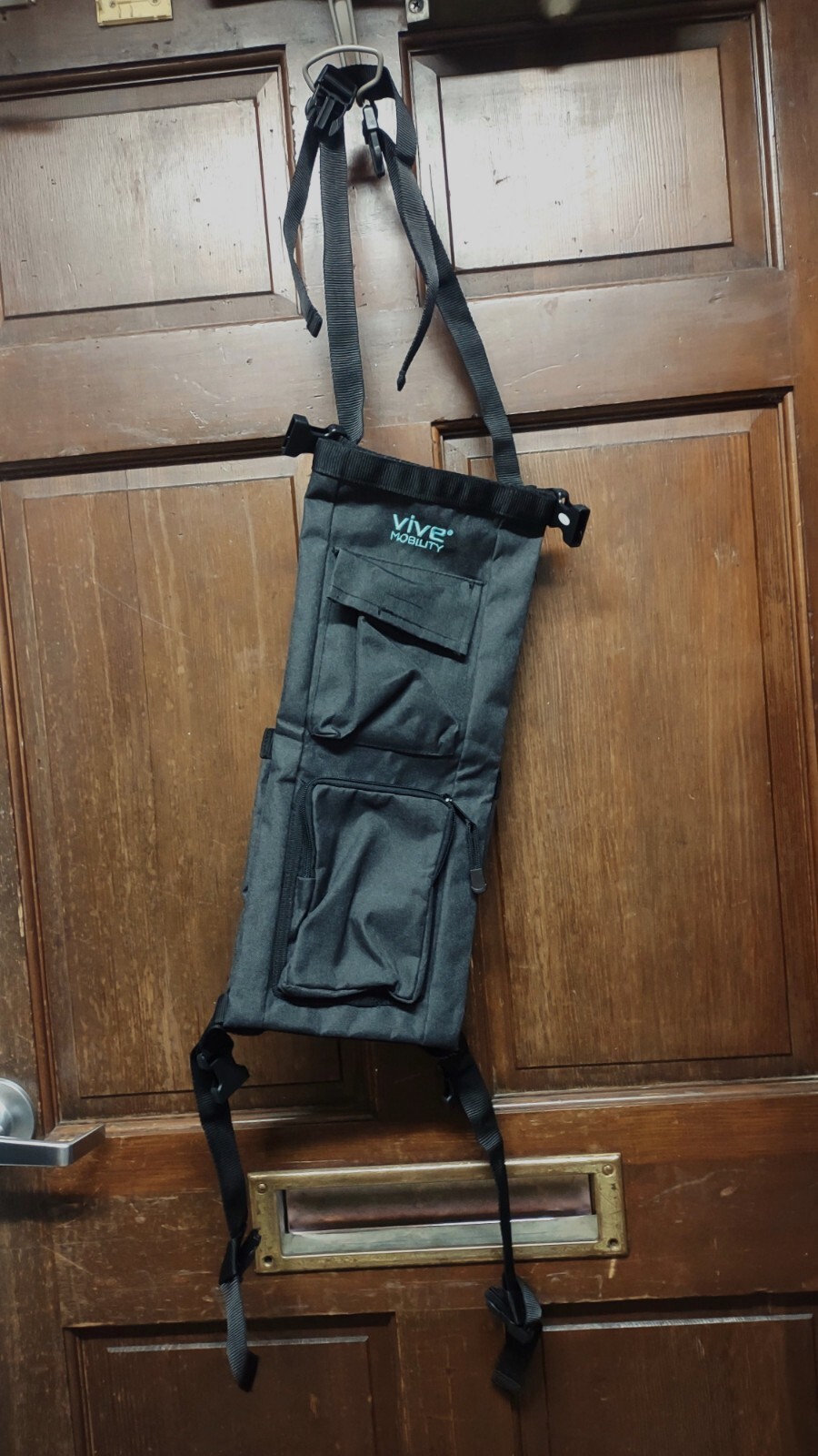 Vive Oxygen Tank Holder for Wheelchair - Portable Medical Cylinder Backpack