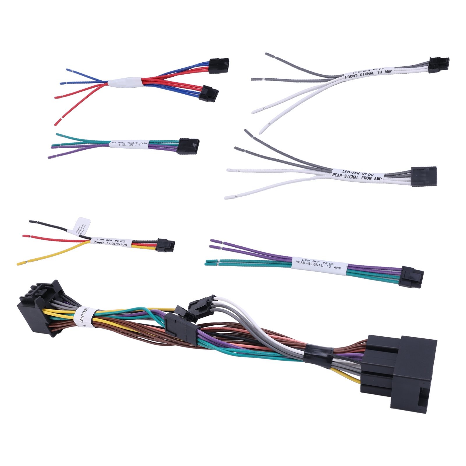 LPHFD31 / T-HARNESS FOR ADDING AMP, LOC, OR DSP FOR FORD SELECT 2018-UP REPLACE