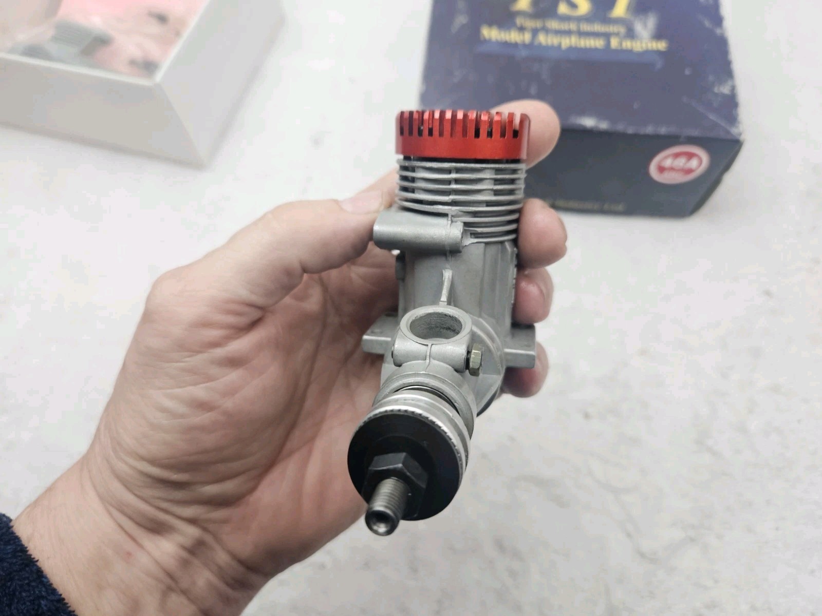 TIGER SHARK 46A RC ENGINE NEW IN OPEN BOX