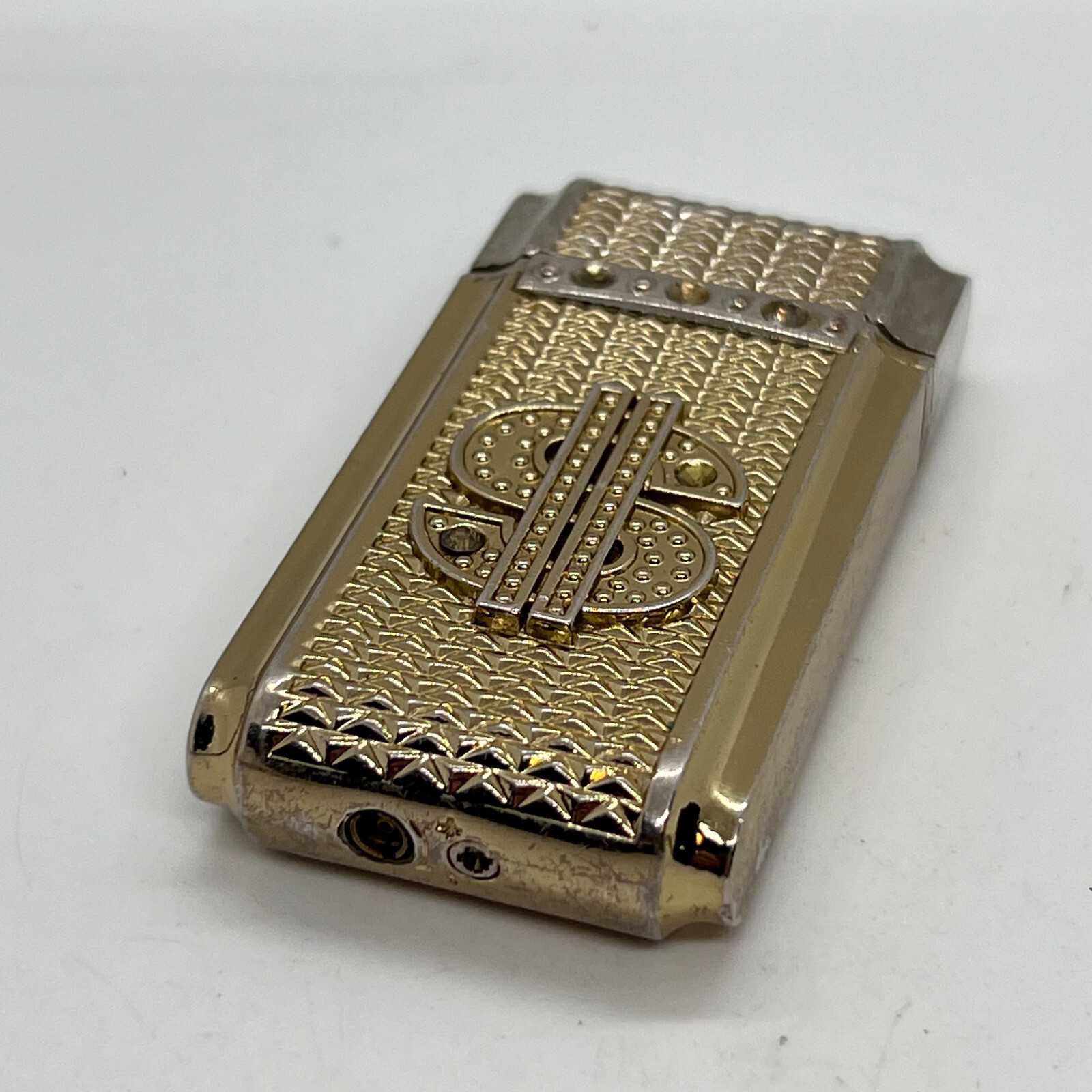 Vintage Lighter Dollar Ussr Cigarette Soviet Russia Rare Gas Russian Petrol Old