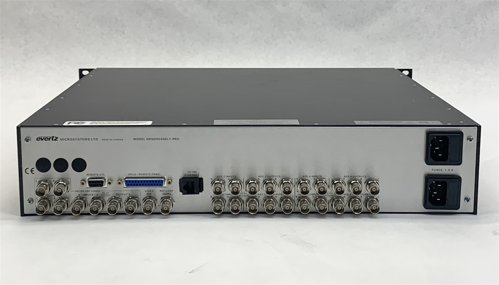 Evertz HDSD9545DLY-PRO HD/SD Audio & Video Delay Time Shift Processor