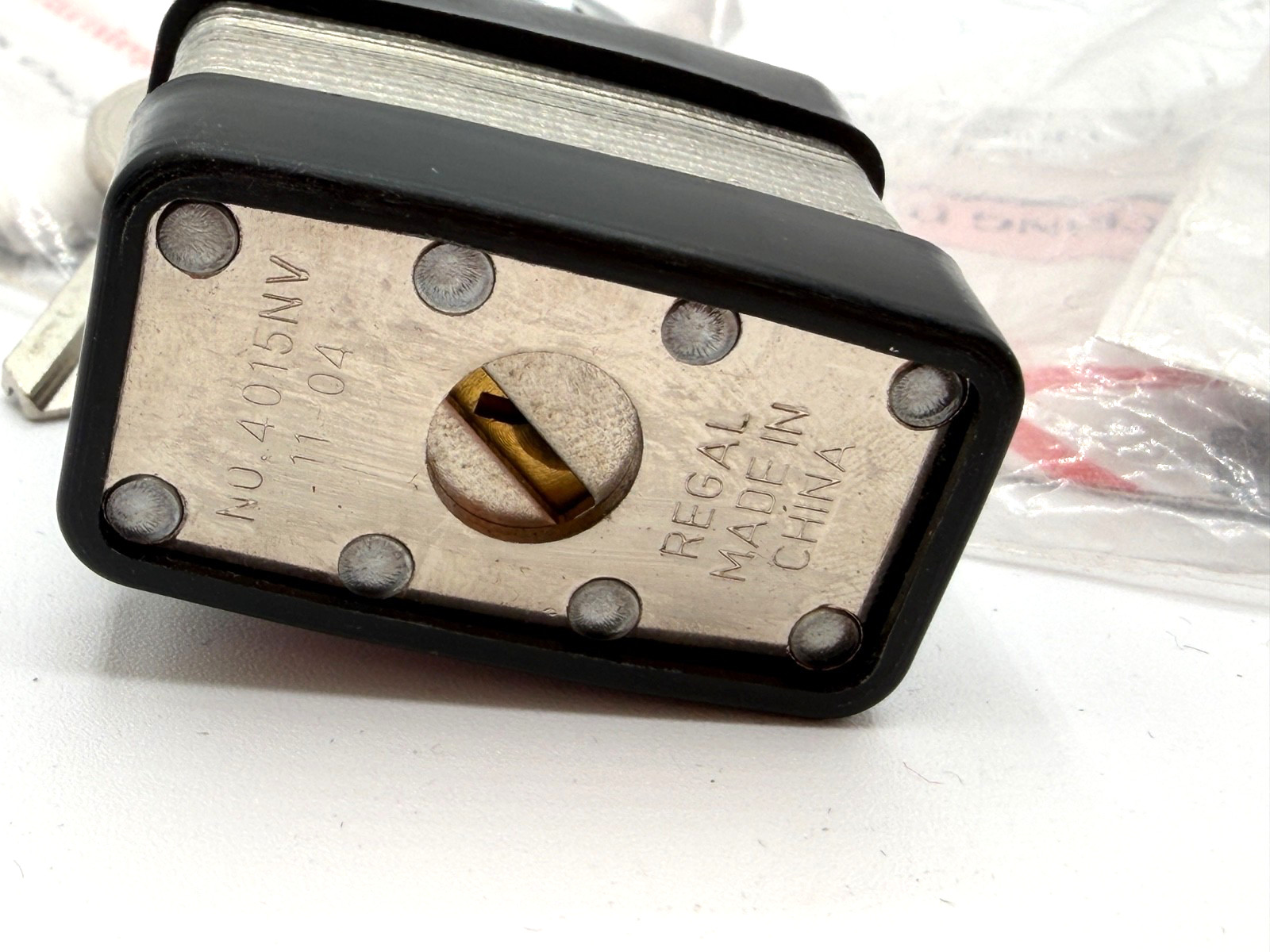 ORIGINAL RUGER Firearm Gun Lock Padlock With 2 Keys #4015NV