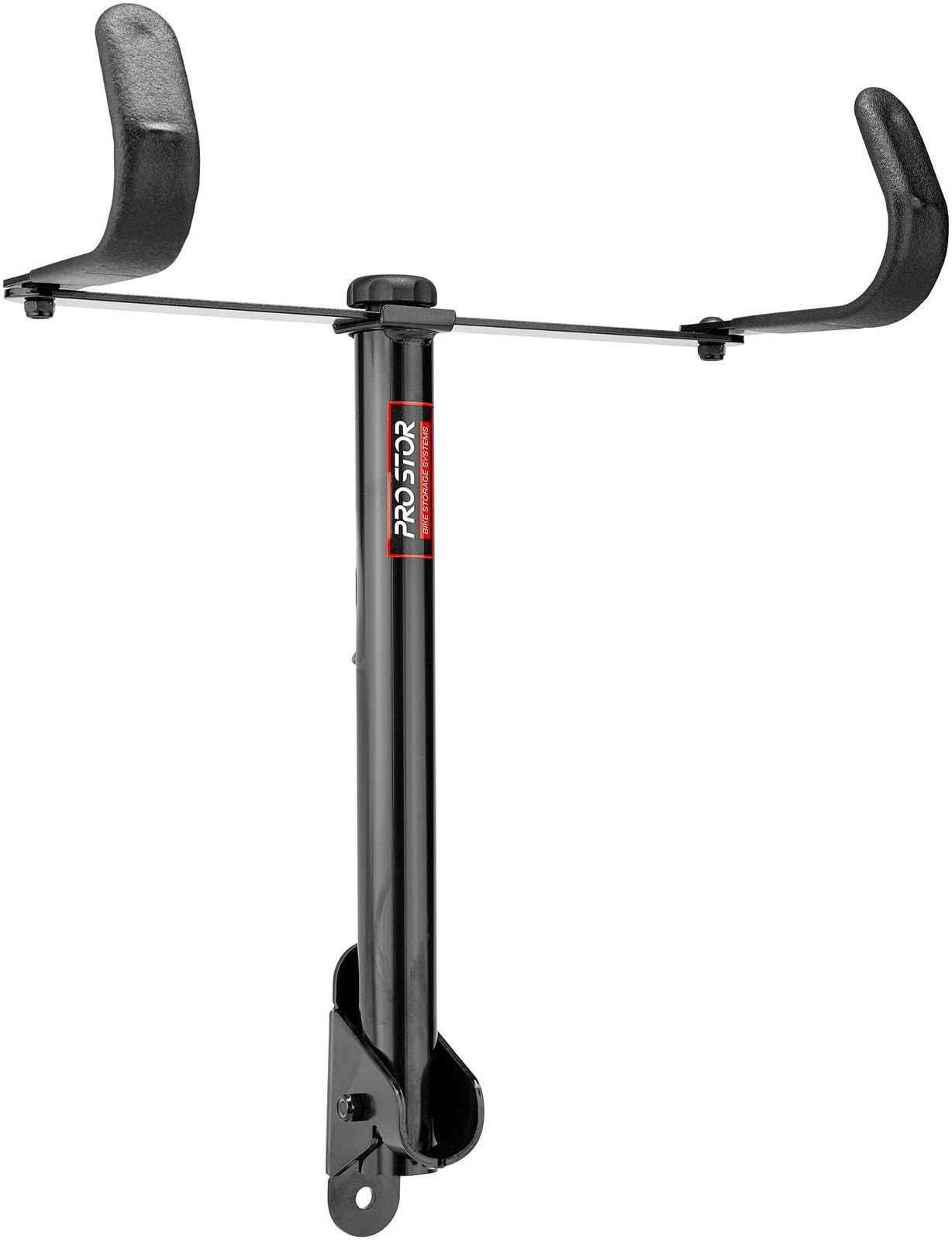 Prostor Folding Rack III Bicycle Wall Mount Hanging Systems, Black, One Size