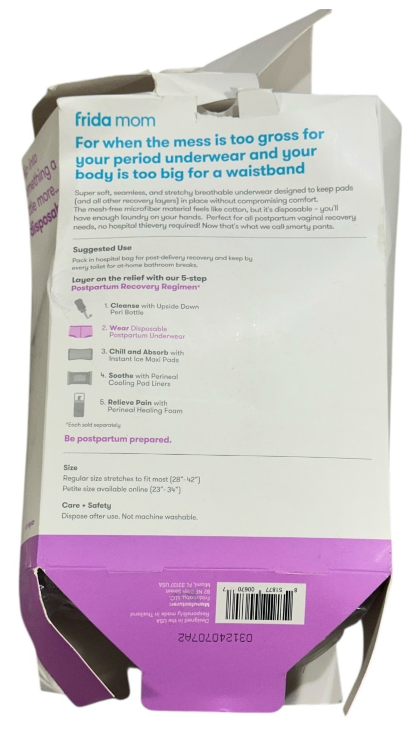 Frida Mom Disposable Postpartum Underwear - Regular Size, 8-Pack
