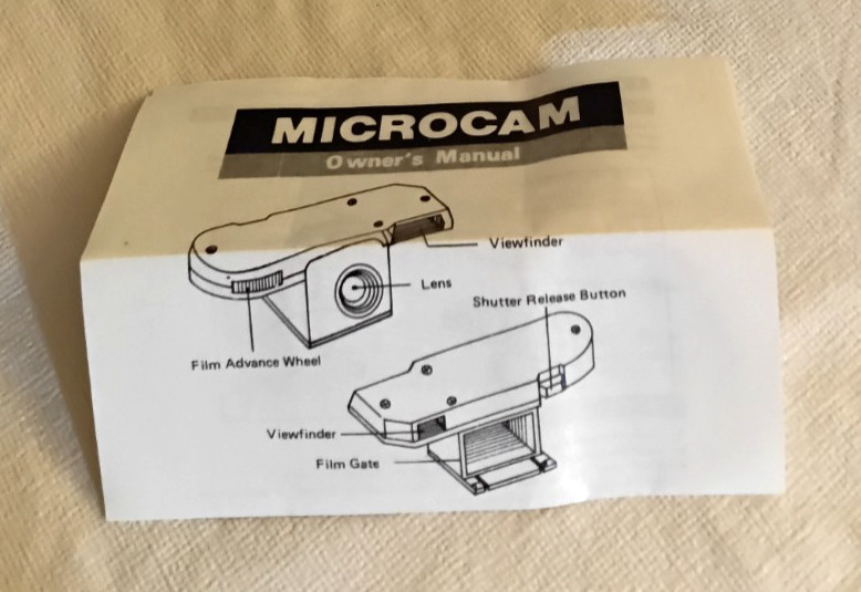 KELLOGGS MicroCam Camera With Instructions 110 Miniature Size NEW Minor Flaws