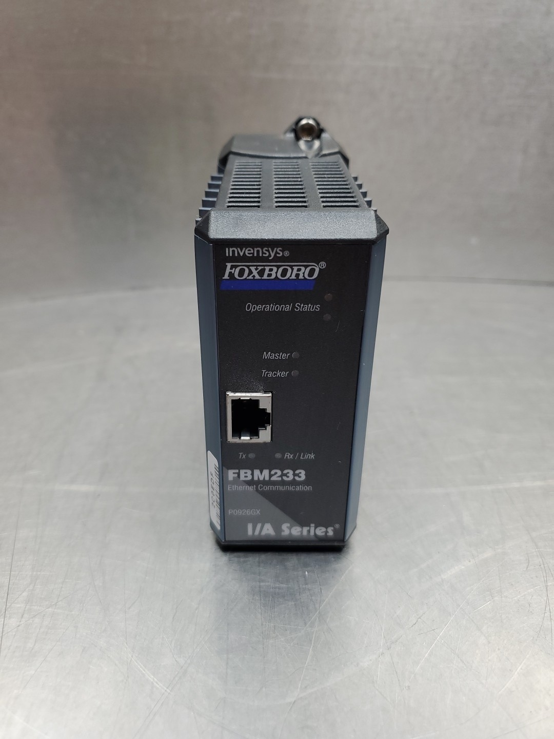 Foxboro FBM233 (P0926GX) Ethernet Communication Module.