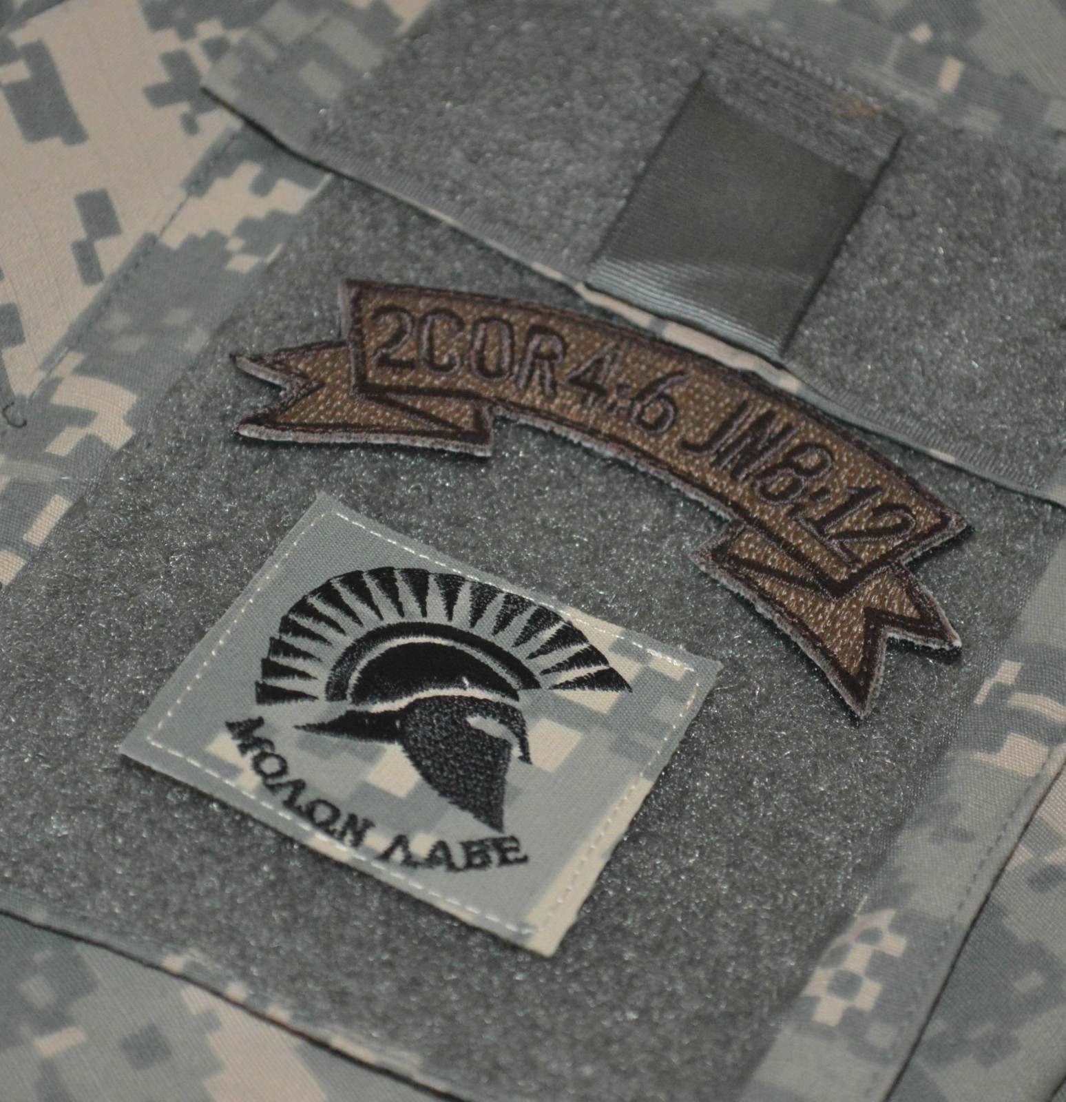 USMC JOINT TASK FORCE JTF MARSOC RAIDERS vêlkrö 2-TAB: BIBLE CODE + 2" SUPERMAN