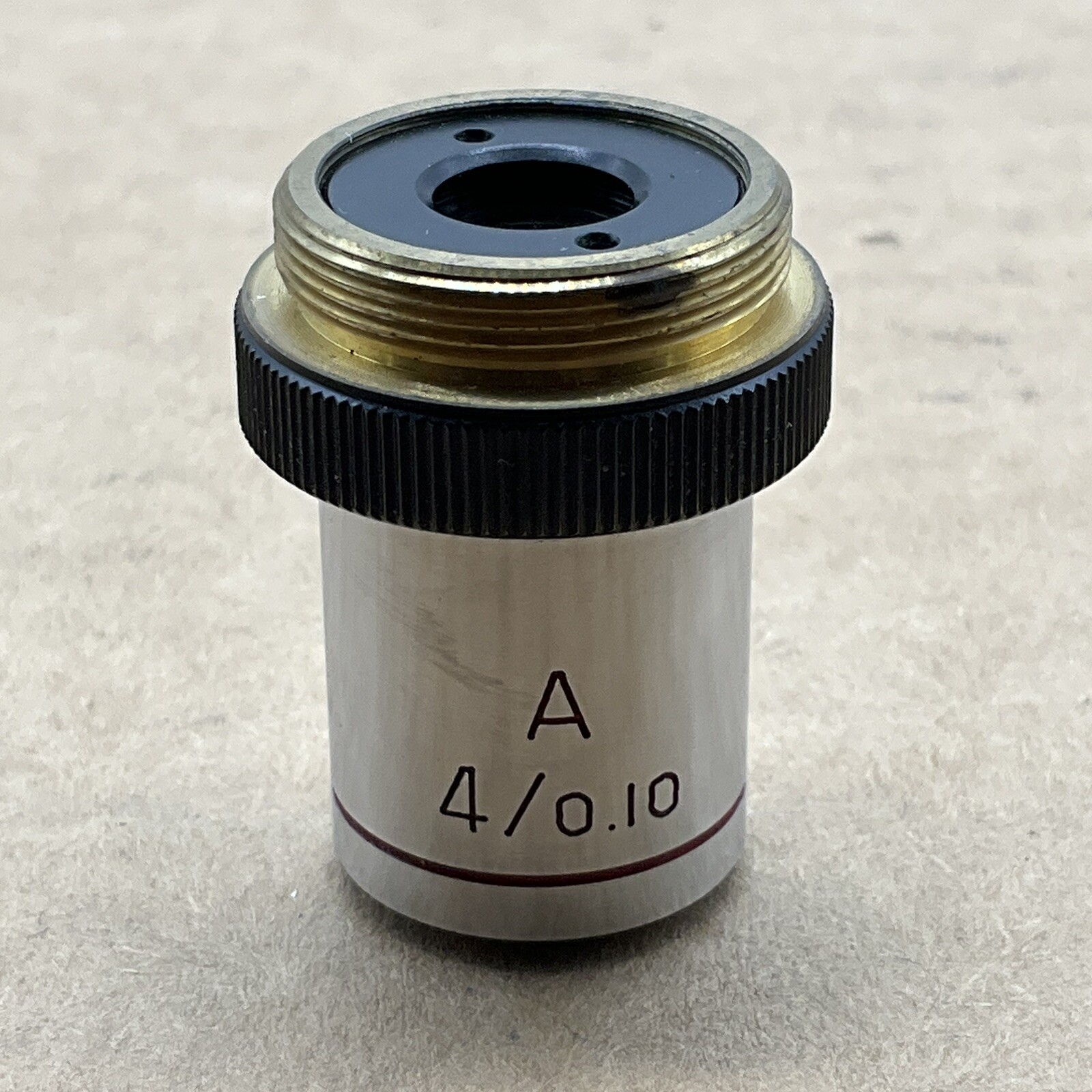 Bristol A 4/0.10 Microscope Objective