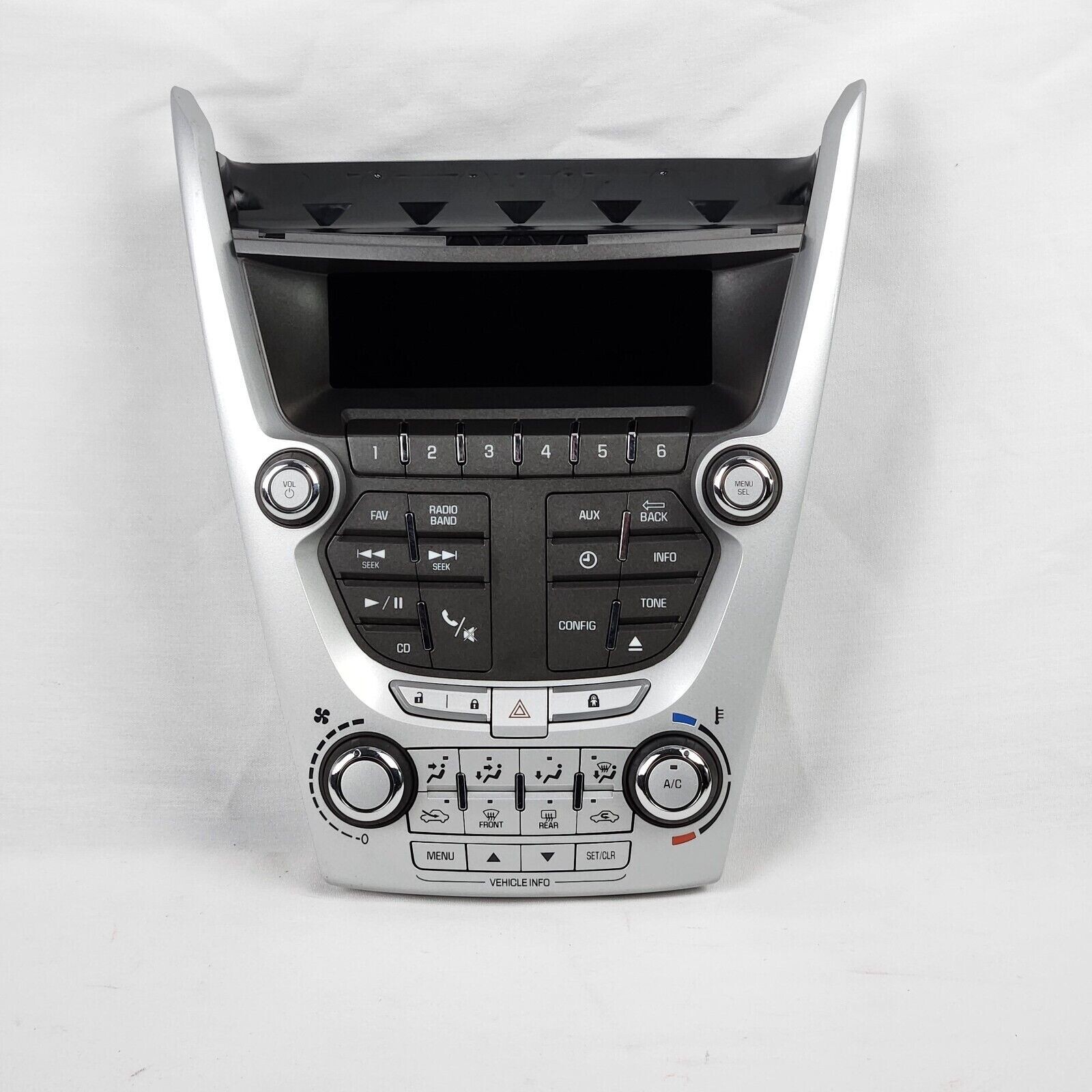2012 -2015 Chevy Equinox Radio Control Panel AC Heater Temperature Control